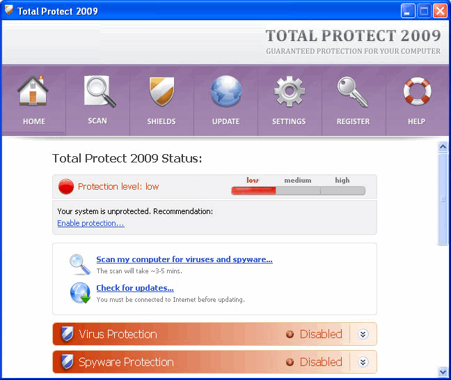 Spyware Protect 2009 Removal Of Tonsils