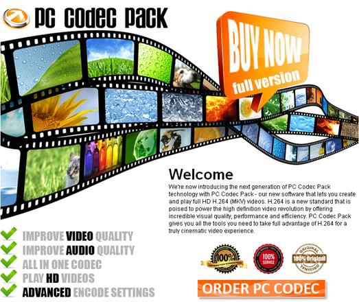 Remove PC Codec Pack, removal instructions