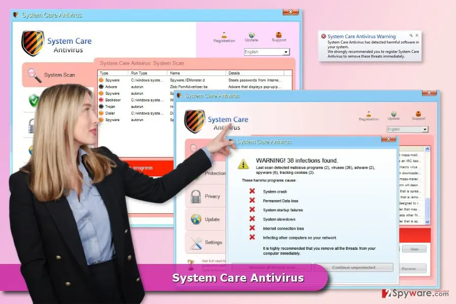 System Care Antivirus: virus