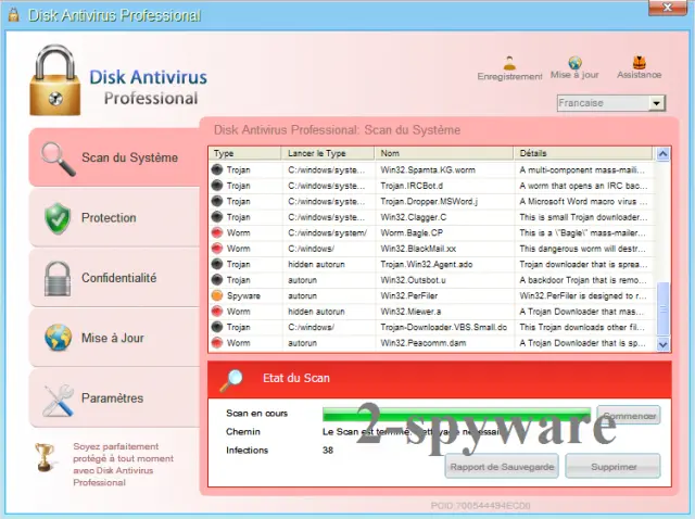 Disk Antivirus Professional: 1