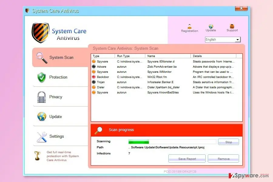System Care Antivirus: 1