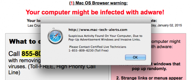 how to tell spyware on mac