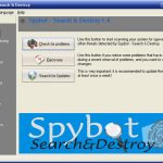 Spybot Search and Destroy review, free download