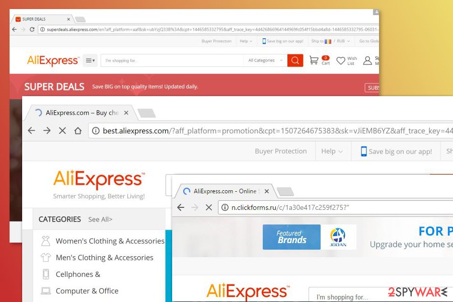 Remove Aliexpress Virus Virus Removal Guide Chrome Firefox Ie Edge