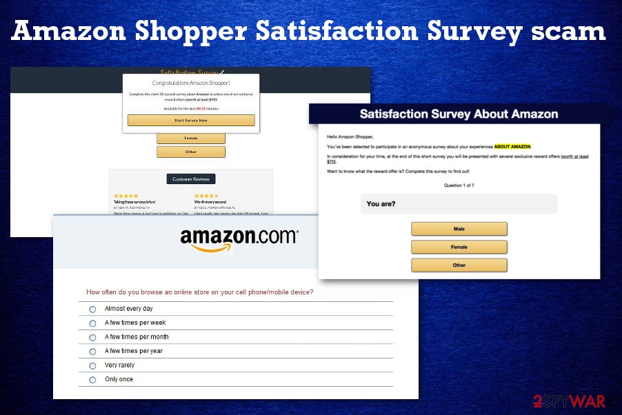 Remove Amazon Shopper Satisfaction Survey Scam Free Instructions - 