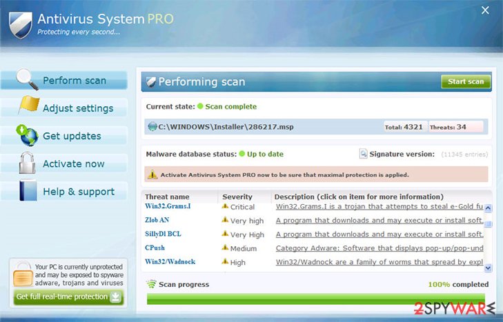 how do you uninstall advanced system repair pro