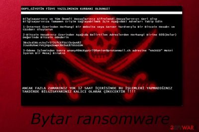 Remove Bytar ransomware (Free Guide) - Virus Removal Instructions