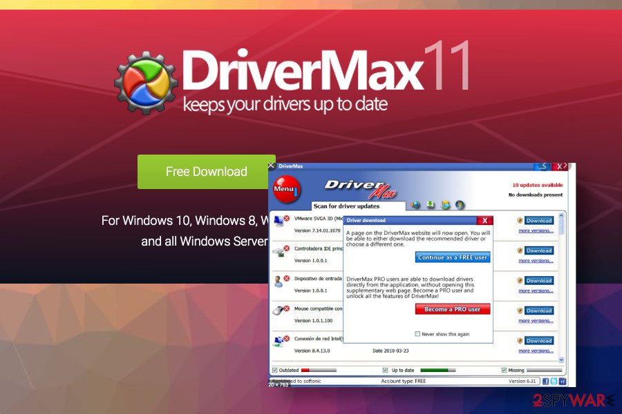 downloading DriverMax
