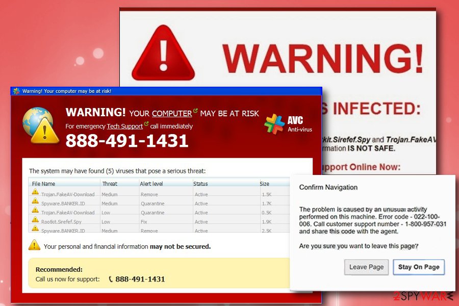 Remove Error Code – 022-100-006 scam (Support Scam Virus) - Easy ...