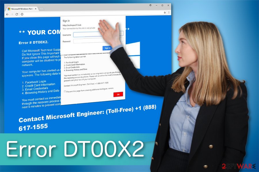 Remove Error DT00X2 (Microsoft Support Scam) - Removal Guide
