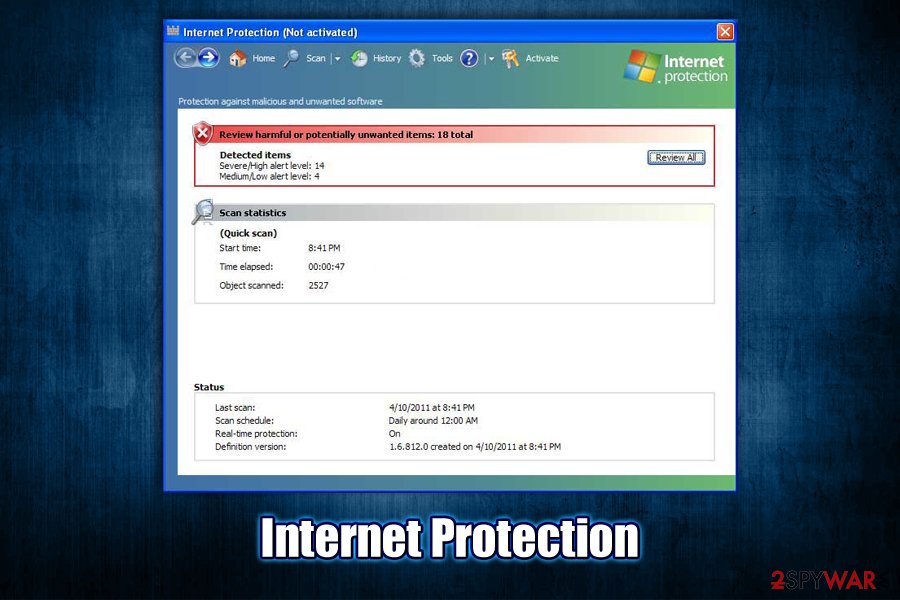 Remove Internet Protection Virus Removal Guide Dec 