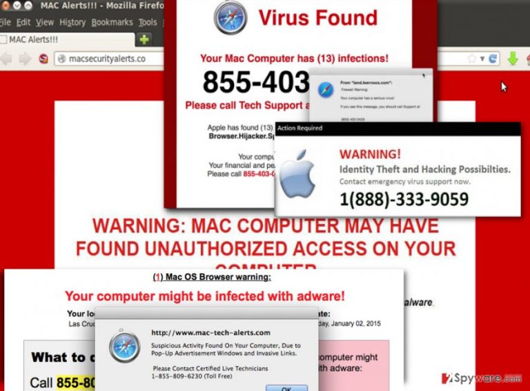 Remove “MAC Malware Warning Alert” virus (Removal Guide)