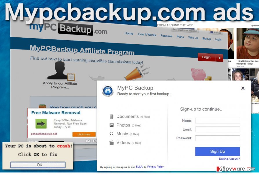 Remove Mypcbackup Com Pop Up Ads Virus Removal Guide