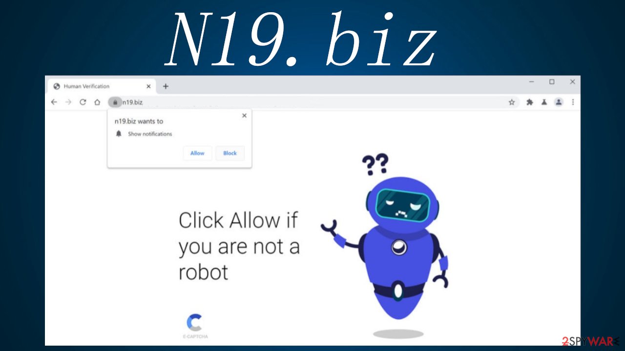 Remove N19 Biz Virus Removal Instructions Free Guide