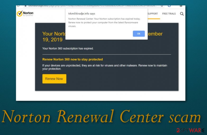 Remove renewal center scam (Free Guide) - Instructions