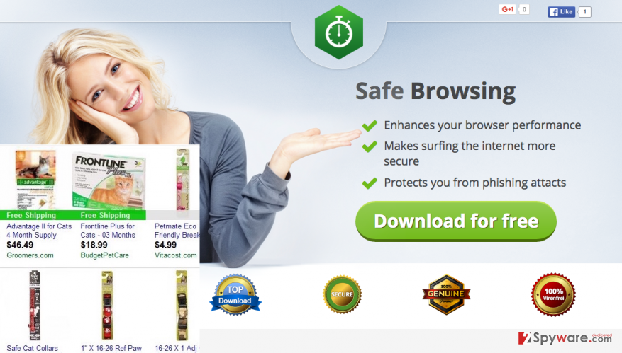 detect safe browsing uninstall