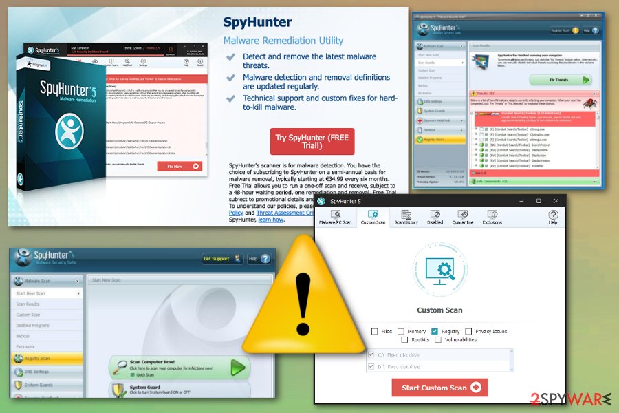 spyhunter malware security suite 4