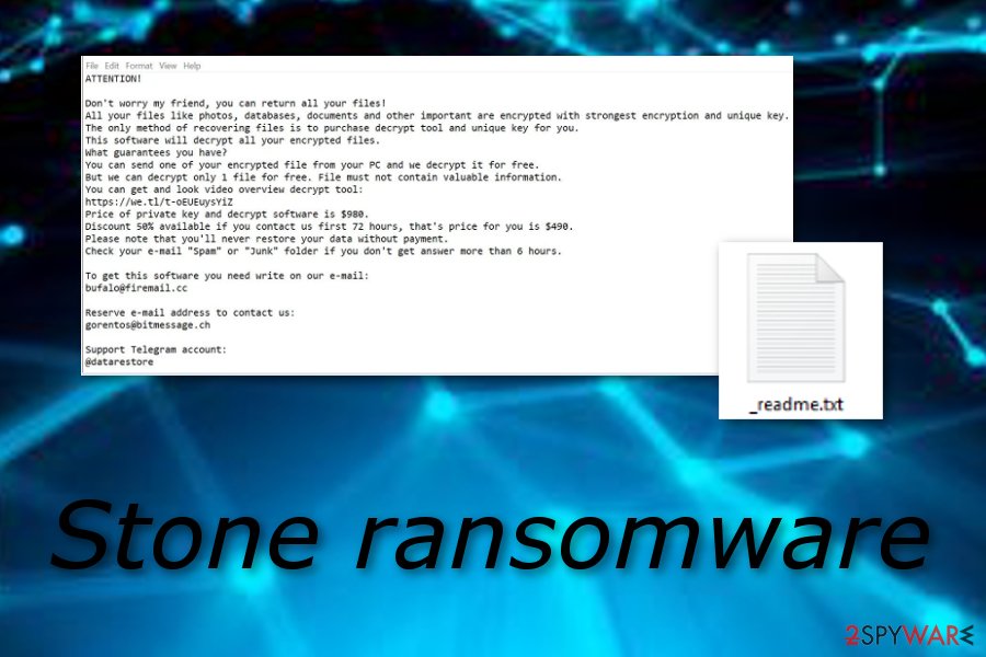 Advanced Removal Guide For Stone Ransomware Stop