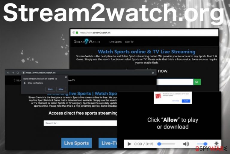 Remove Stream2watch Removal Guide Free Instructions