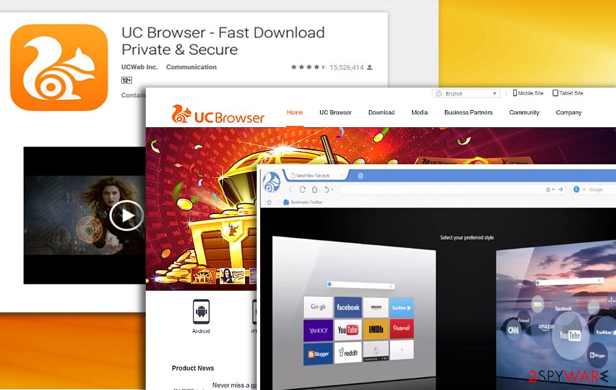 900px x 570px - UC Browser uninstall guide
