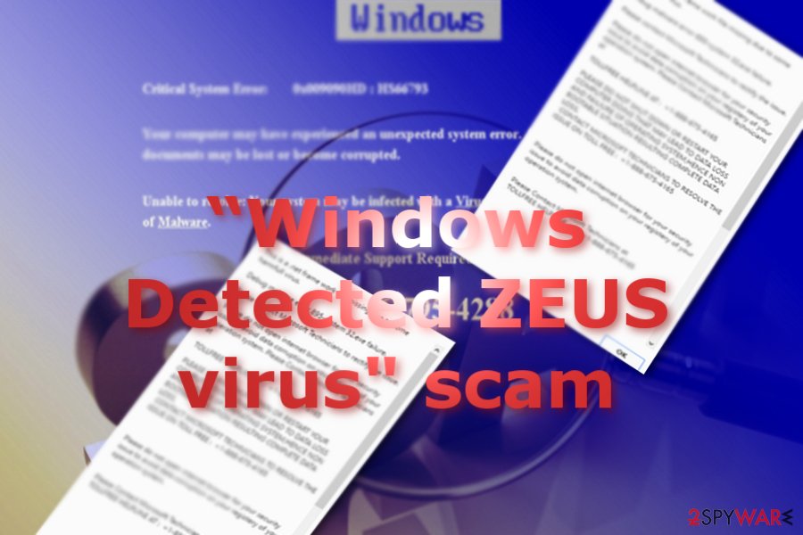 Remove “Windows Detected ZEUS Virus” Tech Support Scam (Removal Guide ...