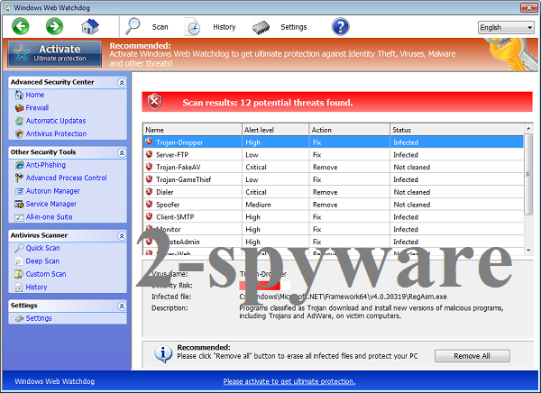 Watchdog Anti-Virus 1.6.413 download the new for mac