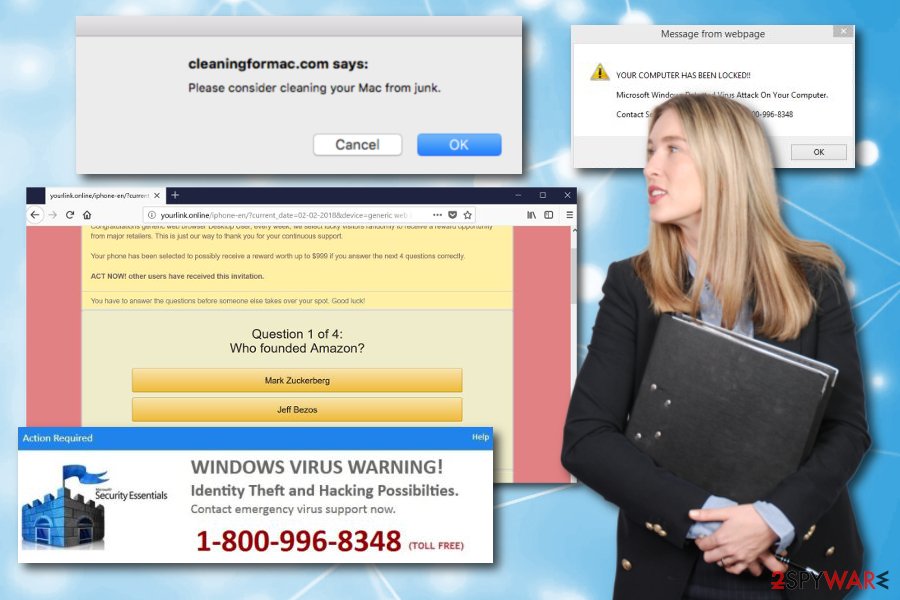 Remove Yourlink.online (Survey Scam) - Virus Removal Guide